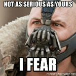 Batman Dark Knight Rise - Bane - Not as serious
