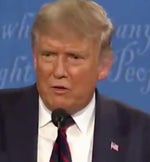 Fight both flanks - Donald Trump
