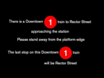 Subway NYC Announcement