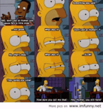 Homer Simpson : The Simpsons Said no