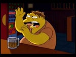 The Simpsons - Barney -Argh! Natural light! Get it off me!