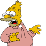 Homer Simpson : The Simpsons 3 women (2)