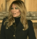 Melania Trump - Hide in fear