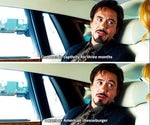 Iron Man - I want an american cheese burger