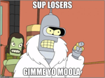 Futurama - Bender - Losers