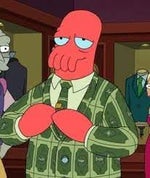 Futurama-Dr. Zoidberg- Squid
