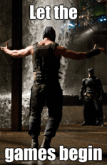 Batman Dark Knight Rise - Bane - Let the games begin