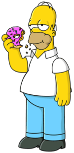 Homer Simpson : The Simpsons Ahhh! yes! Alright, Whoo