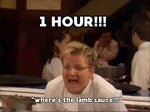 Where is the lamb sauuuuuuce!?