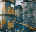 Good morning night city! - Cyberpunk 2077 (Ziggy Q)