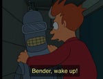 Futurama - Bender - Mumbling