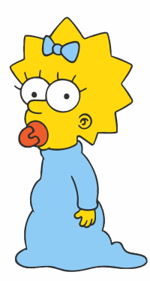 Homer Simpson : The Simpsons Maggie