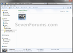Windows 7 Information Bar