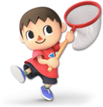 SSB Villager - Air attack 5