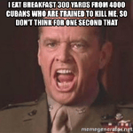 Jack Nicholson Eat Breakfast