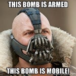 Batman Dark Knight Rise - Bane - Bane Bomb is armed