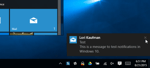 Windows 10 Notify