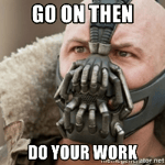 Batman Dark Knight Rise - Bane - Go on