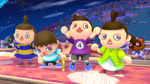 SSB Villager - Air attack 3