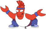 Futurama-Dr. Zoidberg- I'll fight to the death