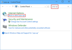 Windows 10 Pop-up Blocked